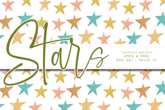 Download STARS Seamless Pattern - Premium Resources