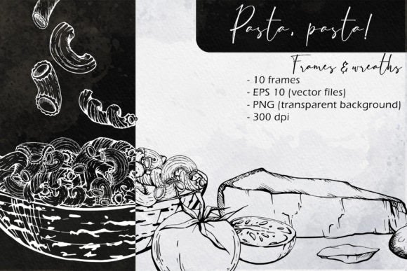 Download Pasta - Pasta: Frames and Wreaths - Wreath Collection